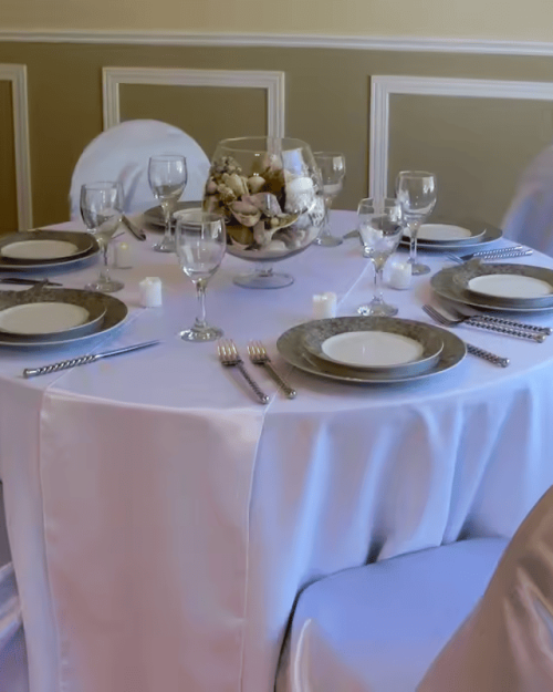 Silk Satin Table Runner