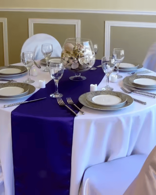 Silk Satin Table Runner